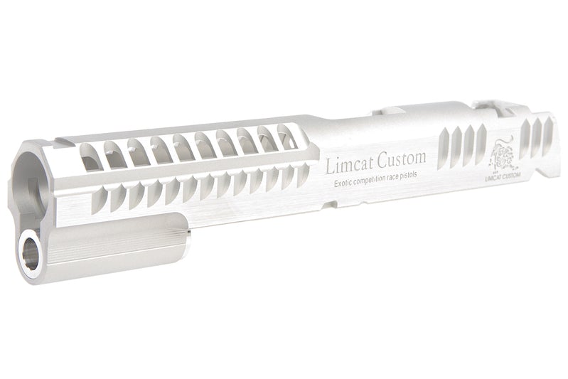 Airsoft Masterpiece Limcat Custom Standard Slide for Marui Hi-Capa / 1911 (Silver)