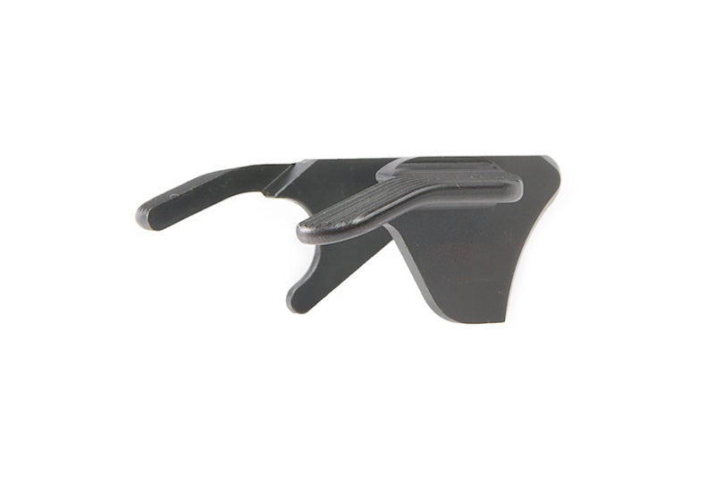 Airsoft Masterpiece CNC Steel Thumb Safeties for Marui Hi-Capa GBB (Matt Black/ Type 1)