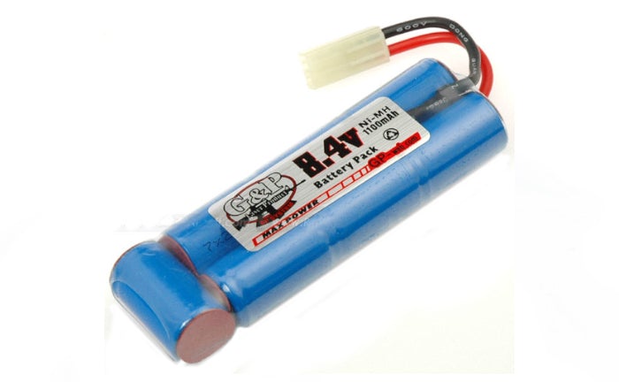 G&P 8.4v 1100mah Battery (Ni-MH) - Small Type