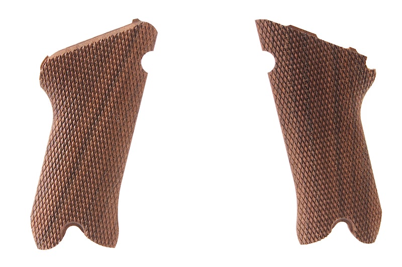 Tanaka Luger P08 American Walnut Full Checker Grip