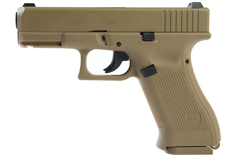 Umarex (WinGun) 19X Co2 Fixed Slide Airsoft Pistol (Tan/ 6mm)