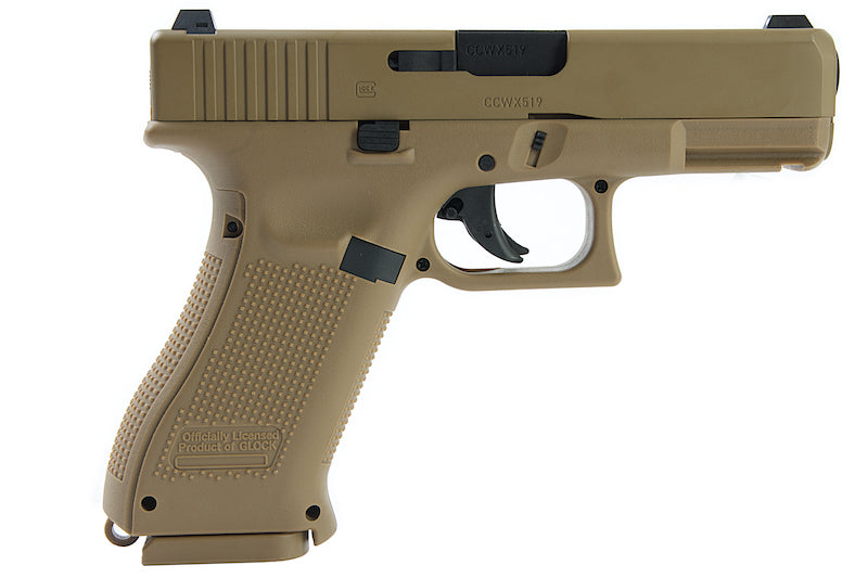 Umarex (WinGun) 19X Co2 Fixed Slide Airsoft Pistol (Tan/ 6mm)