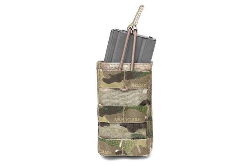 Warrior Assault Systems Single MOLLE Open M4 5.56 Magazine Pouch (Multicam)