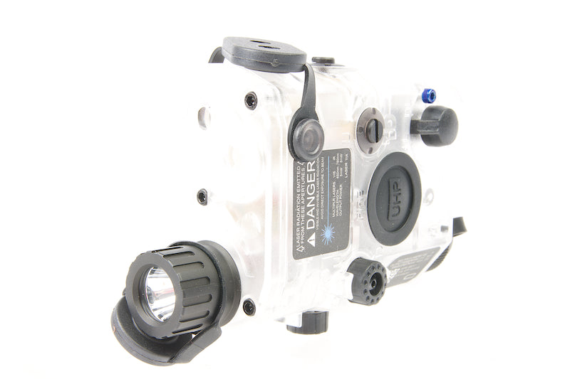 WADSN PEQ LA-5C UHP Appearance Ver (Black/ Blue Laser)