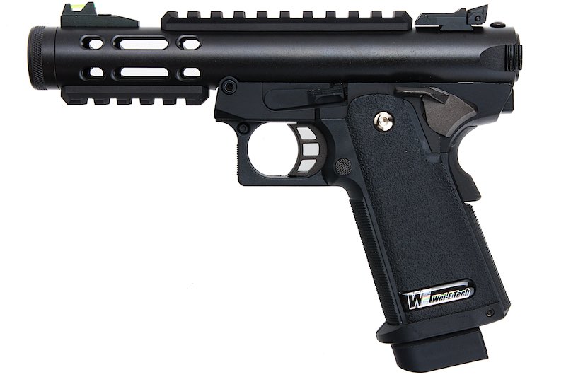 WE Galaxy Black Slide R Frame Hi-Capa 5.1 Type GBB Airsoft Pistol