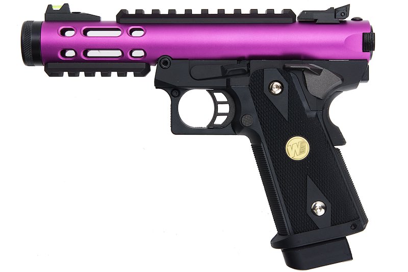 WE Galaxy Purple Slide K Frame Hi-Capa 5.1 Type A GBB Airsoft Pistol
