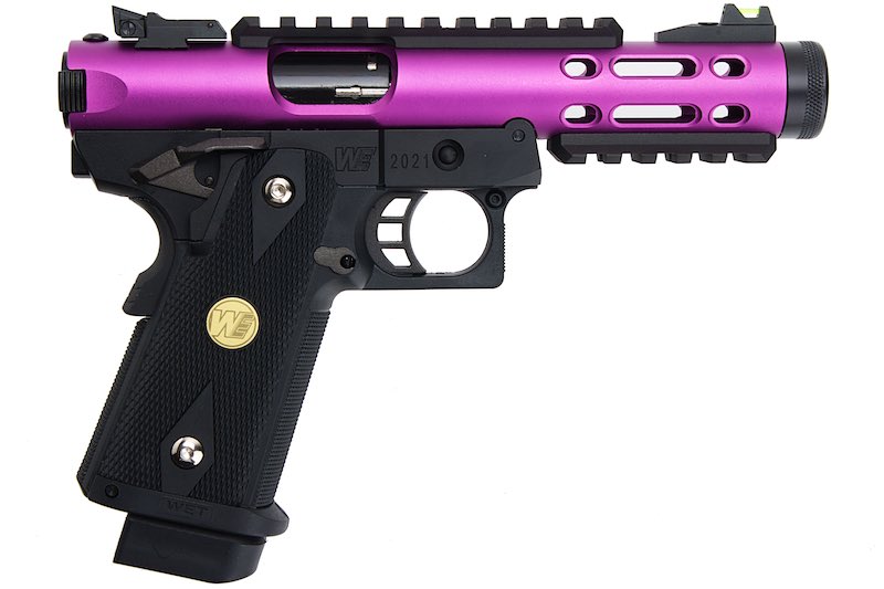 WE Galaxy Purple Slide K Frame Hi-Capa 5.1 Type A GBB Airsoft Pistol