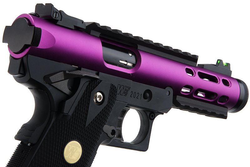 WE Galaxy Purple Slide K Frame Hi-Capa 5.1 Type A GBB Airsoft Pistol