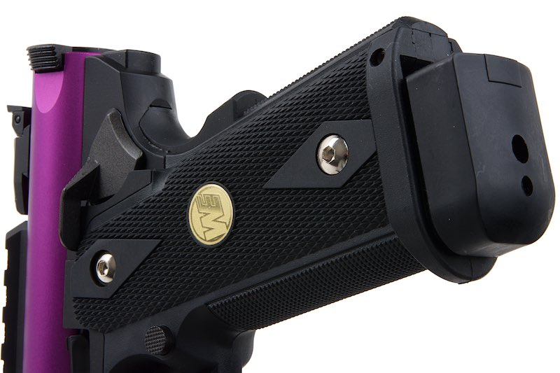 WE Galaxy Purple Slide K Frame Hi-Capa 5.1 Type A GBB Airsoft Pistol