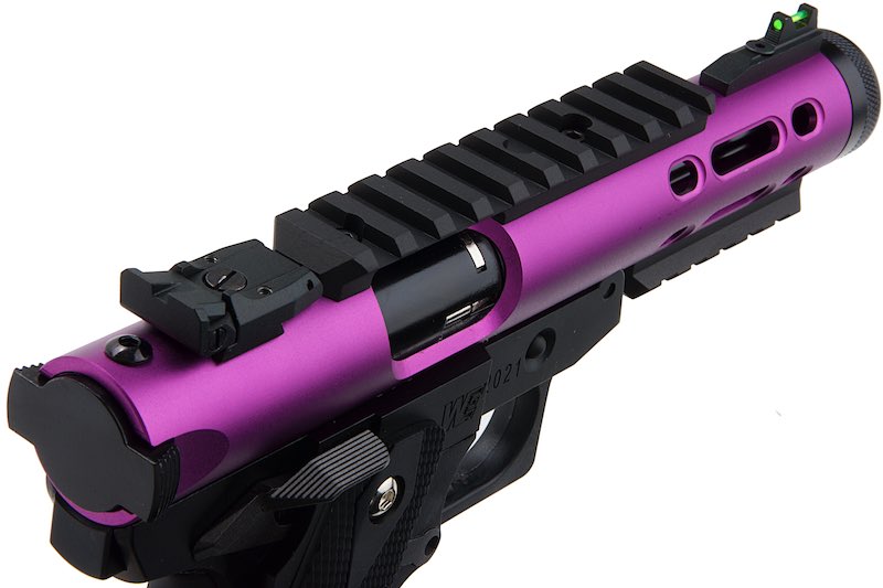 WE Galaxy Purple Slide K Frame Hi-Capa 5.1 Type A GBB Airsoft Pistol