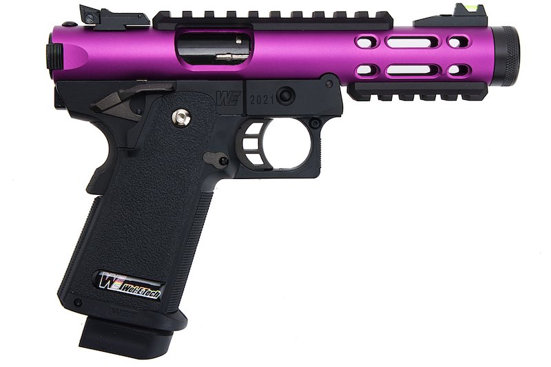 WE Galaxy Purple Slide R Frame Hi-Capa 5.1 Type GBB Airsoft Pistol
