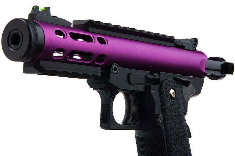 WE Galaxy Purple Slide R Frame Hi-Capa 5.1 Type GBB Airsoft Pistol