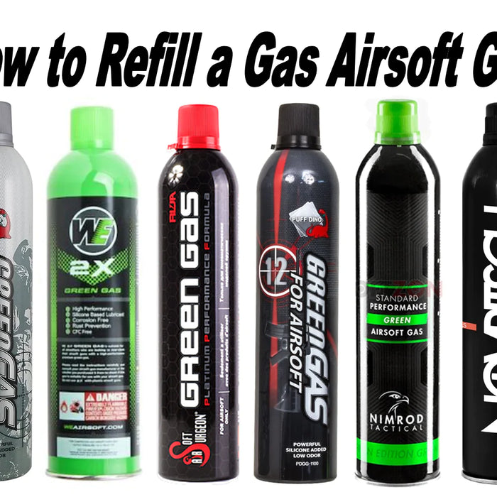 How to Refill a Gas Airsoft Gun | Explained - Ehobby Asia
