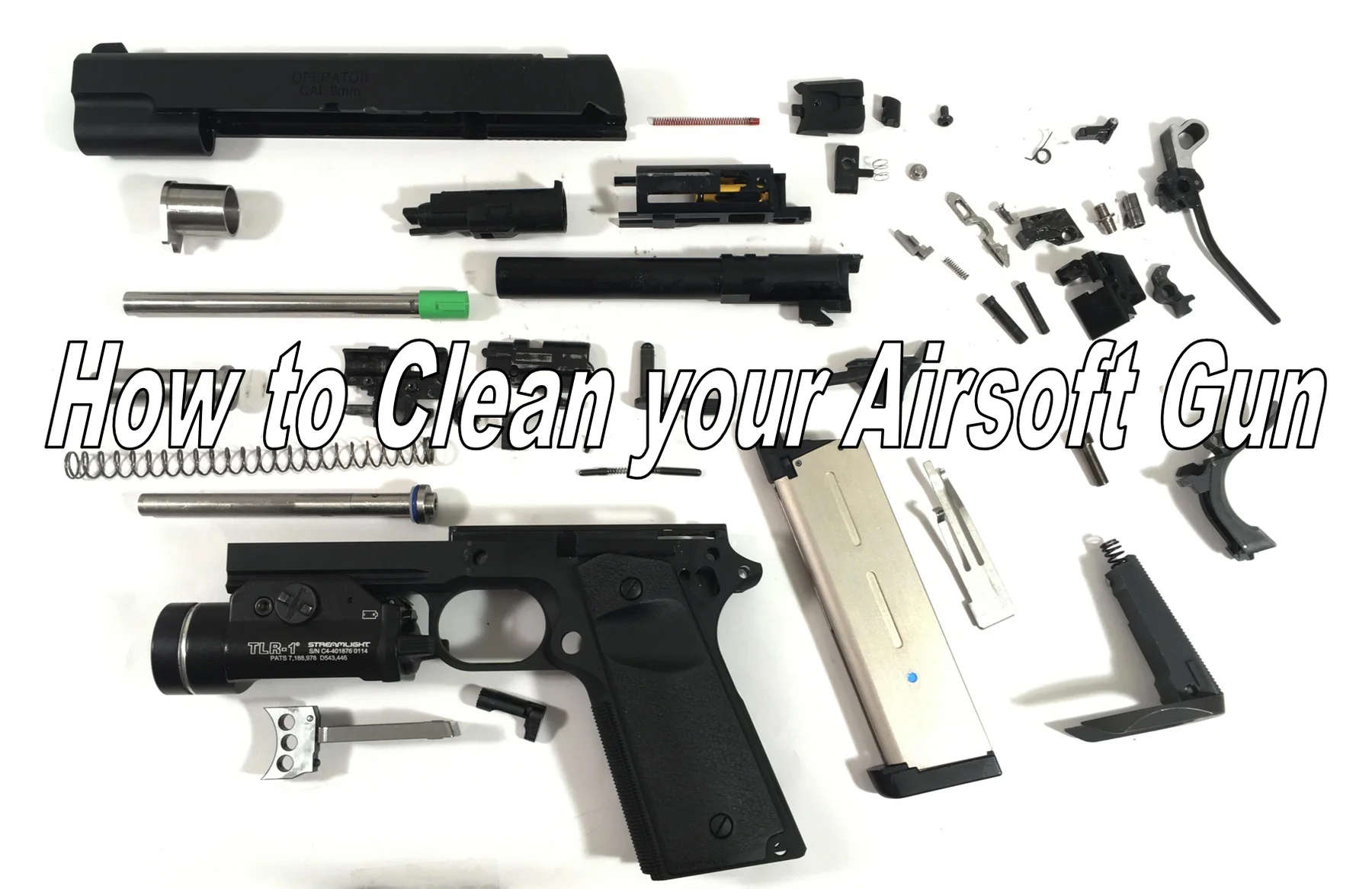 How to Clean Your Airsoft Gun