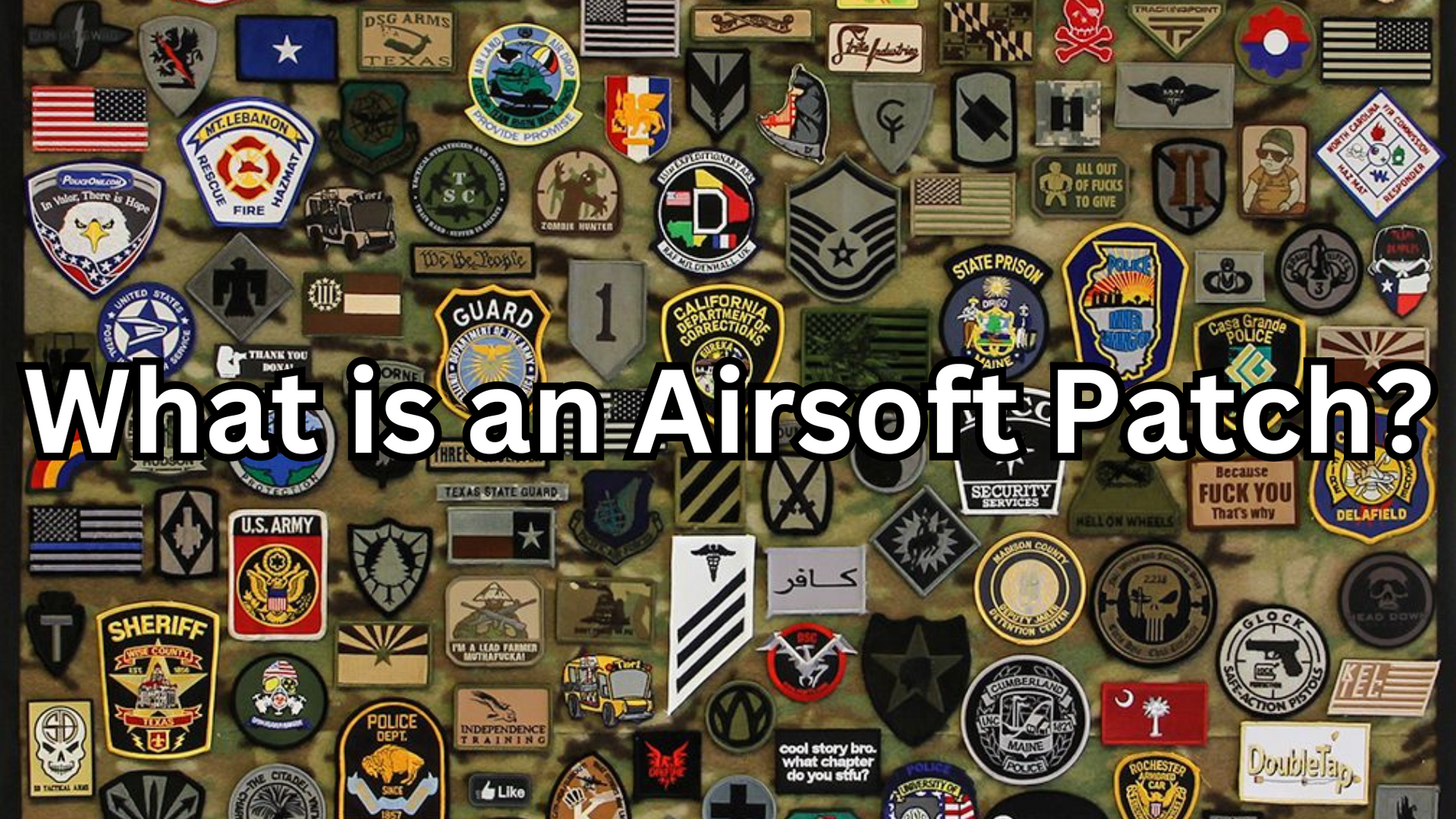 What is an Airsoft Patch? | eHobby Asia