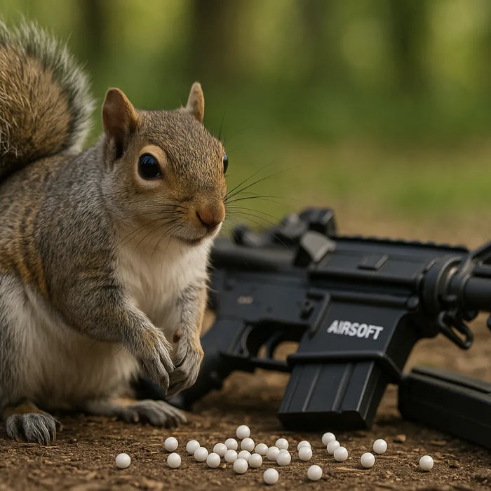 Will Airsoft Guns Scare Squirrels Away? Can They Die?