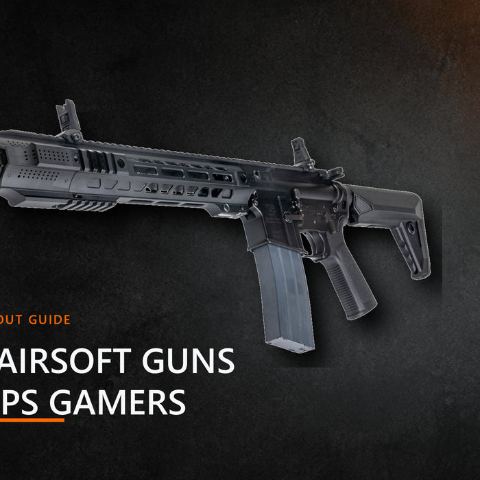 Best airsoft guns for FPS gamers featuring an EMG SAI GRY M4 GBB airsoft rifle
