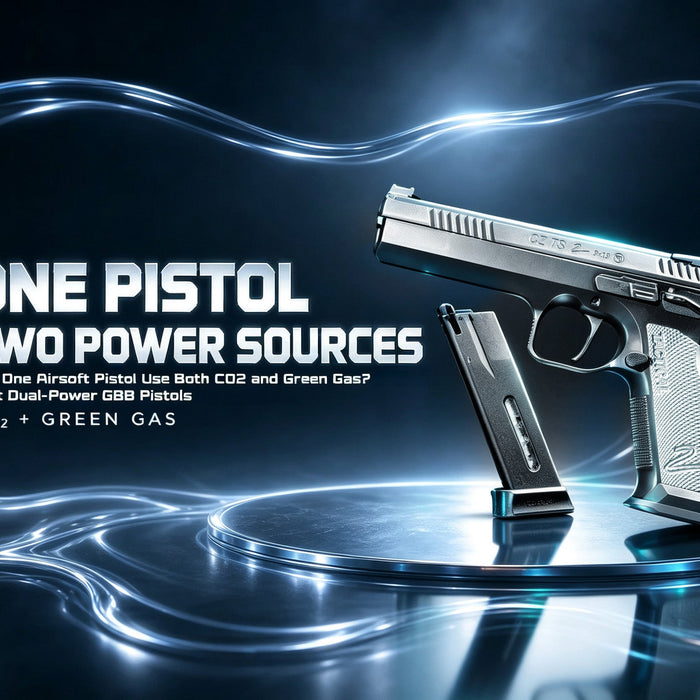 Can One Airsoft Pistol Use Both CO2 and Green Gas? Best Dual-Power GBB Pistols
