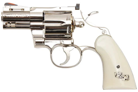 Colt Python Full Metal .357 Magnum High Power Airsoft CO2 Revolver by  Cybergun (Length: 4)