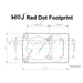 Vector Optics Frenzy Red Dot Pistol Mount Base for G17 MOJ (RMR) Footprint