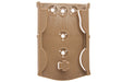 GK Tactical 0305 ML17 Molle Locking Receiver Plate (Dark Earth)