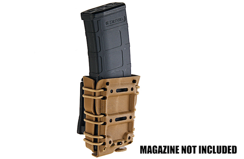 GK Tactical 0305 Kydex Single Stack 556 Magazine Carrier (Coyote Brown)