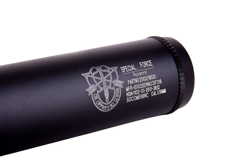 5KU SOCOM556 Mini-2 RC Airsoft Suppressor With -14mm CCW Flash Hider