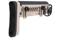 5KU AK PT-1 Telescopic Side Folding Gen 2 Stock for LCT/CYMA AK AEG / GHK AK GBB Airsoft (TAN)