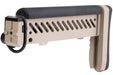 5KU AK PT-1 Telescopic Side Folding Gen 2 Stock for LCT/CYMA AK AEG / GHK AK GBB Airsoft (TAN)