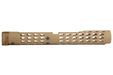 5KU VS-24 Aluminum AK Long Tubular Keymod Handguard for CYMA AK AEG Airsoft (Tan)
