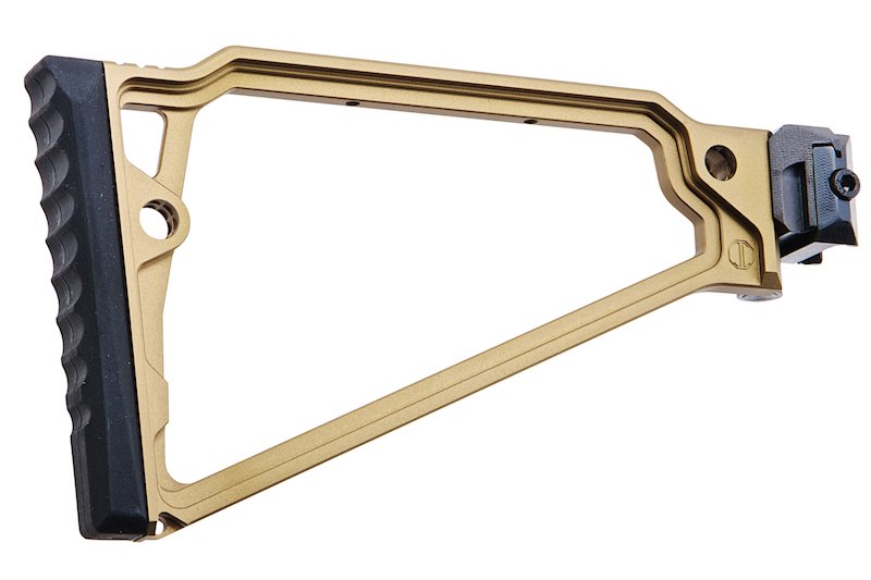 5KU TS-8RP Triangle Rise Stock w/ Buttpad and 1913 Folding Mech for 20mm Rail (Dark Earth)