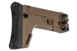 5KU ACR Style Adjustable Folding Stock For Umarex/ VFC MP5K GBB Airsoft (Tan)