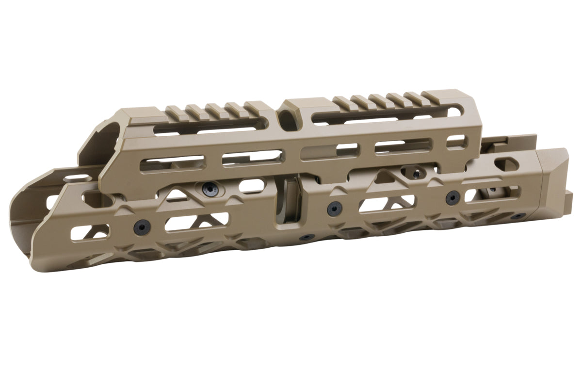 5KU 1U020B Medium Handguard for GHK/LCT AKM/AK74S/AK105 Airsoft Rifle (Tan)