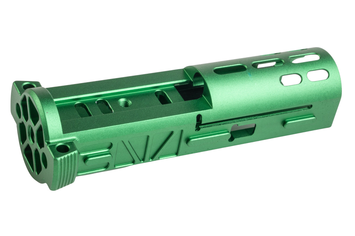 5KU CNC Aluminum Lightweight Blowback Unit For Action Army AAP01 GBB Airsoft (Type 2/ Green)