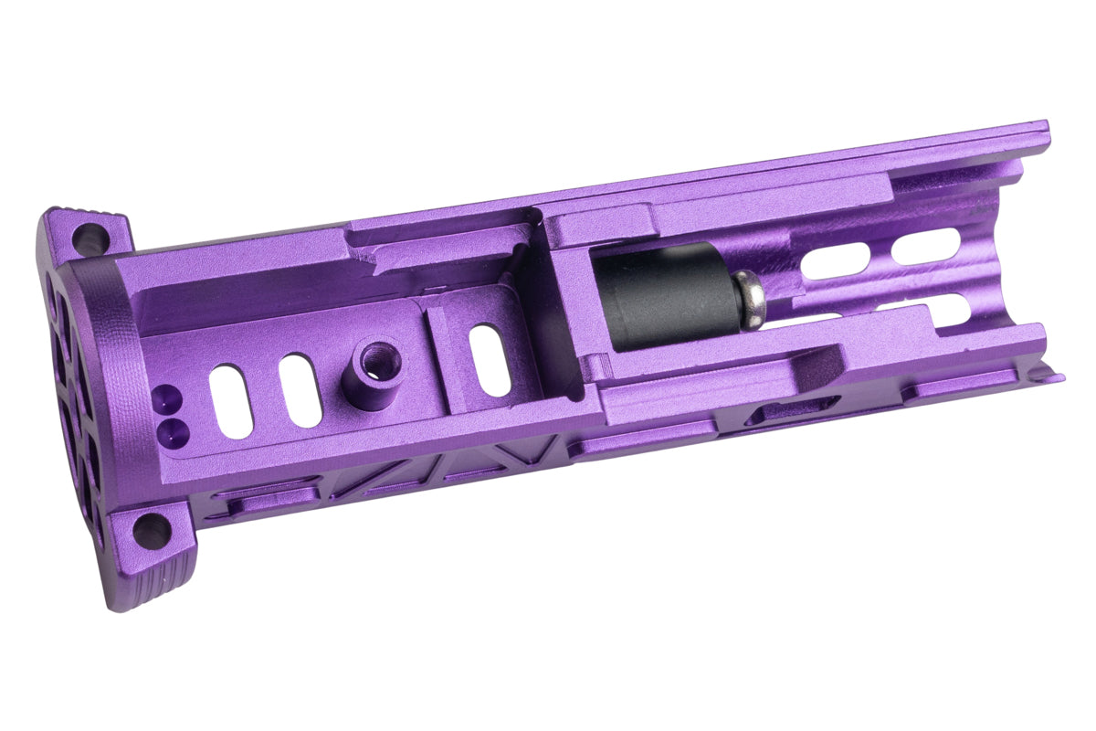 5KU CNC Aluminum Lightweight Blowback Unit For Action Army AAP01 GBB Airsoft (Type 2/ Purple)