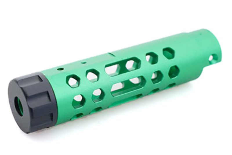 5KU Aluminum Type A Outer Barrel For Action Army AAP 01 GBB Airsoft Pistol (Green)