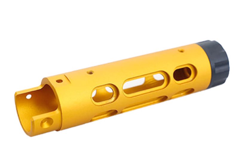 5KU Aluminum Type B Outer Barrel For Action Army AAP 01 GBB Airsoft Pistol (Gold)