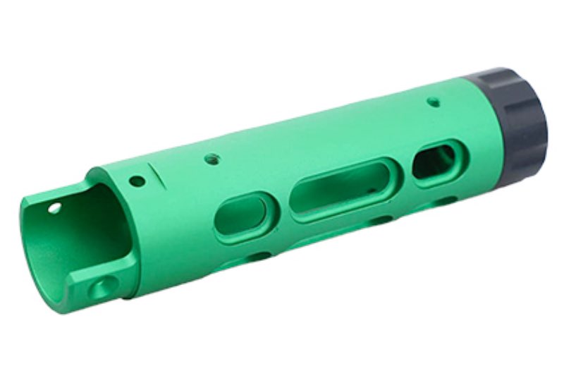 5KU Aluminum Type B Outer Barrel For Action Army AAP 01 GBB Airsoft Pistol (Green)
