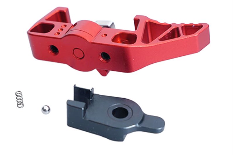 5KU Aluminum Type 3 Selector Switch Charge Handle For Action Army AAP 01 GBB Airsoft (Red)