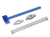 5KU Aluminum Guide Rod Set For Action Army AAP01 GBB Airsoft (Blue)