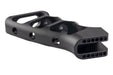 5KU CNC Aluminum Skeletonized Grip for M4 GBB Airsoft Rifle
