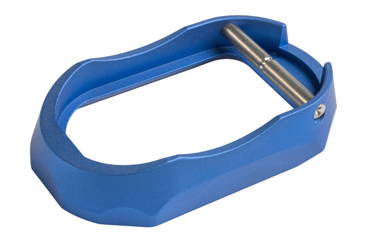 5KU Aluminum Magwell For Tokyo Marui Hi Capa GBB Airsoft (SPY Style/ Blue)