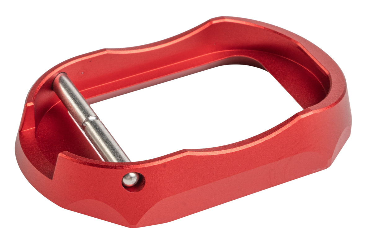 5KU Aluminum Magwell For Tokyo Marui Hi Capa GBB Airsoft (SPY Style/ Red)