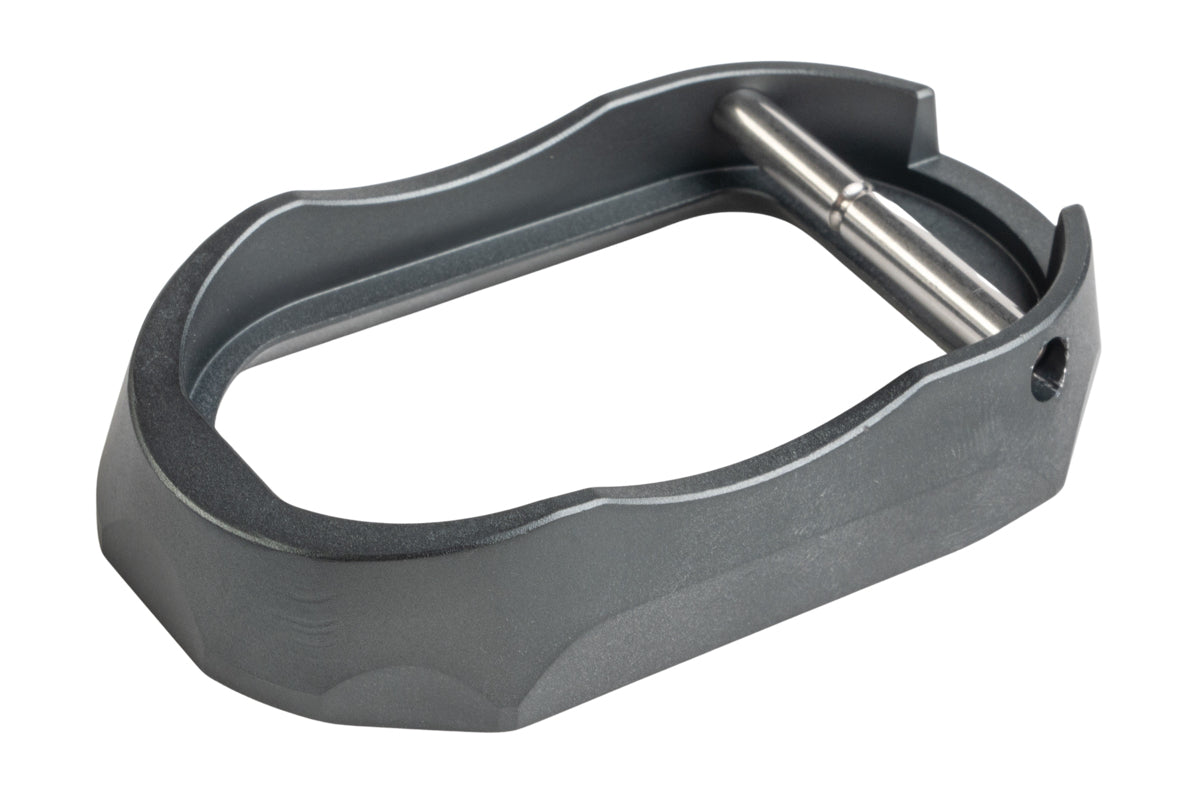 5KU Aluminum Magwell For Tokyo Marui Hi Capa GBB Airsoft (SPY Style/ Titanium)