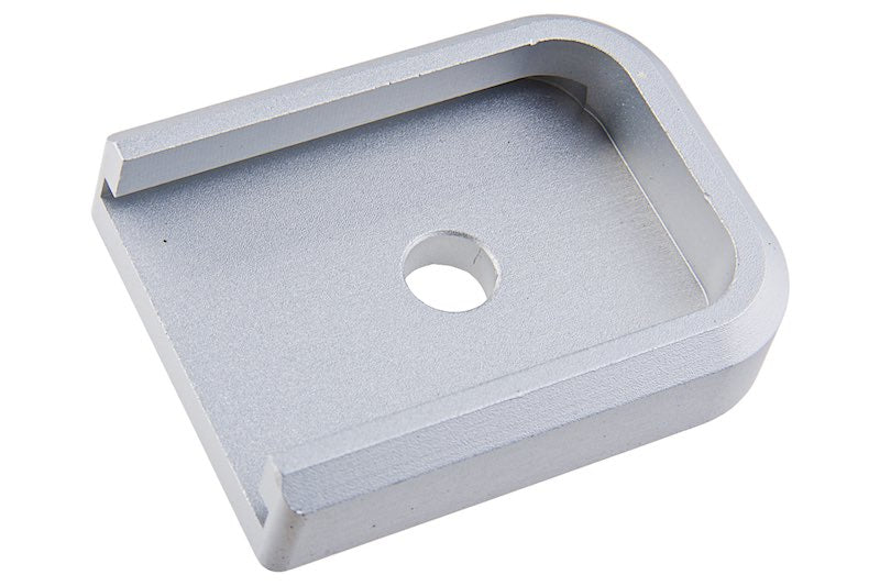5KU 2011 Infinity Magazine Base For Tokyo Marui Hi Capa GBB Airsoft (Silver)