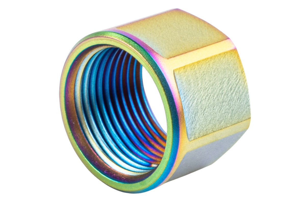 5KU Hexagon Threaded Barrel Protector (14mm CCW/ Rainbow)