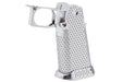 5KU CNC Aluminum Infinity Style Grip For Tokyo Marui Hi Capa GBB (Type 1/ Silver)