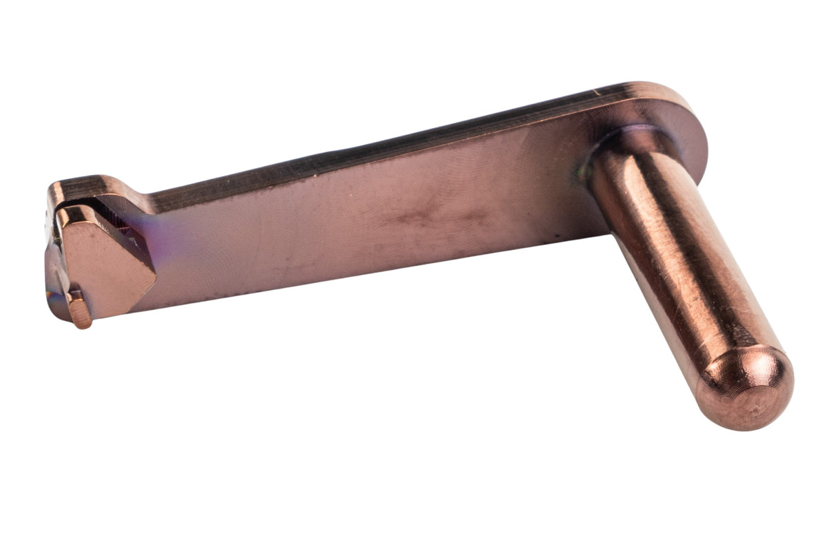 5KU Stainless Steel Slide Stop For Tokyo Marui Hi Capa GBB Airsoft (Type 1/ Brown)