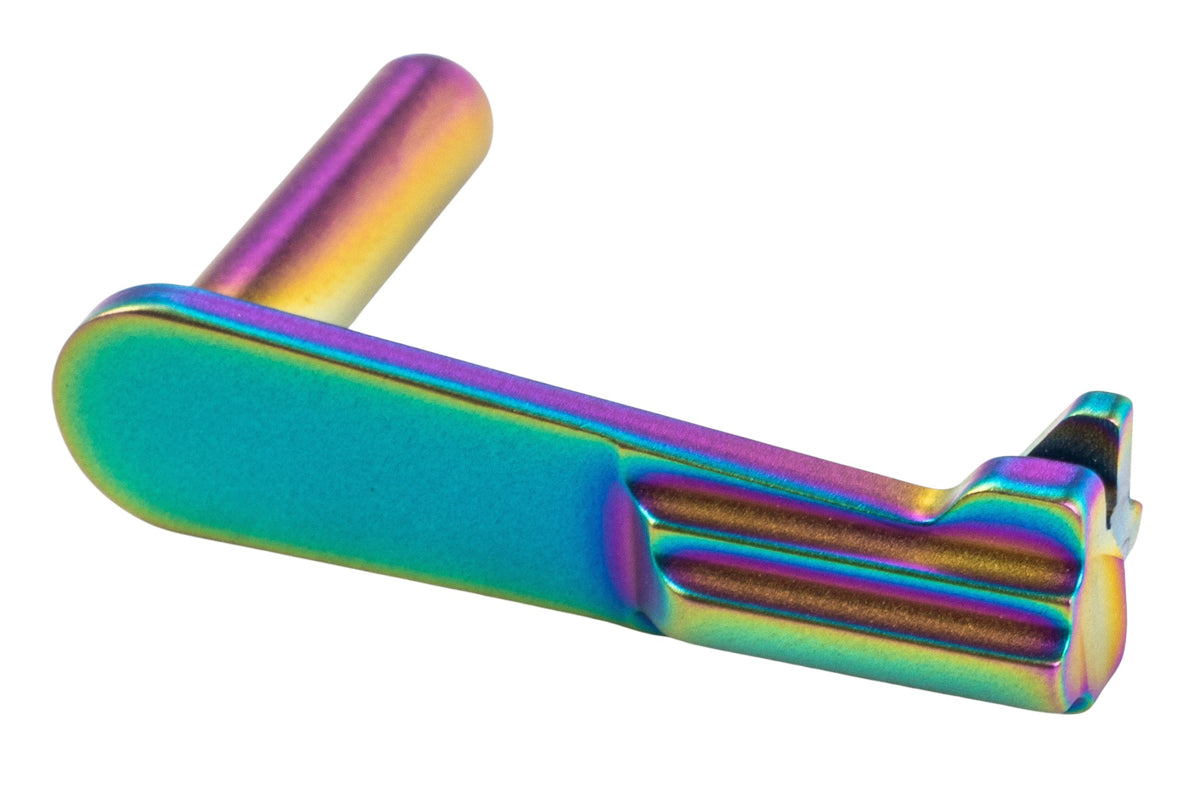 5KU Stainless Steel Slide Stop For Tokyo Marui Hi Capa GBB Airsoft (Type 1/ Rainbow)