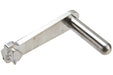 5KU Stainless Steel Slide Stop for Tokyo Marui Hi Capa GBB Airsoft (Type 1/ Silver)